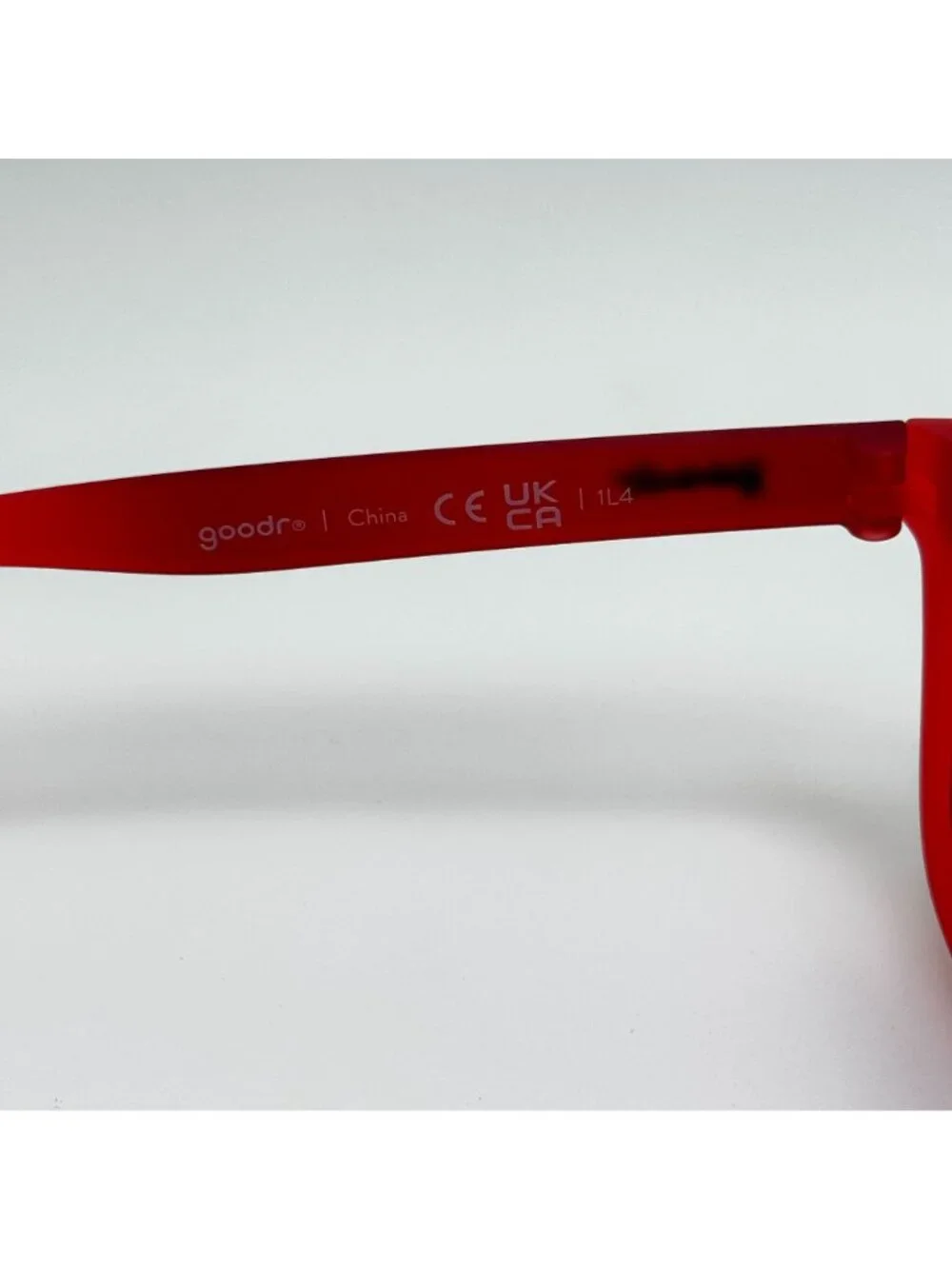 Goodr Sunglasses American Red Cross Just My Type W/ Bag D